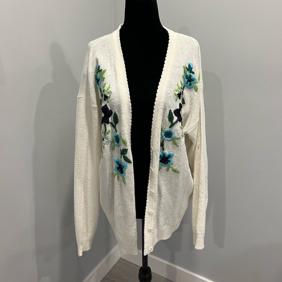 🌸 2/$15 Fairset Pansy Cardigan - Picture 2 of 4